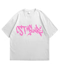 Pink CSTMFLARE oversize Tee