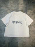 WHITE FEARLESS CROP TOP